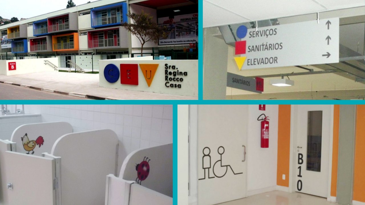 Sinalização execução Foto 1